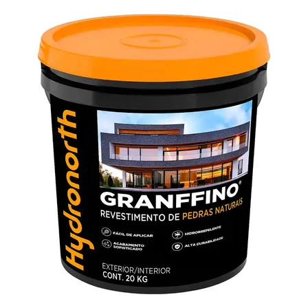 Revestimento Pedras Naturais Granffino Grafite Hydronorth