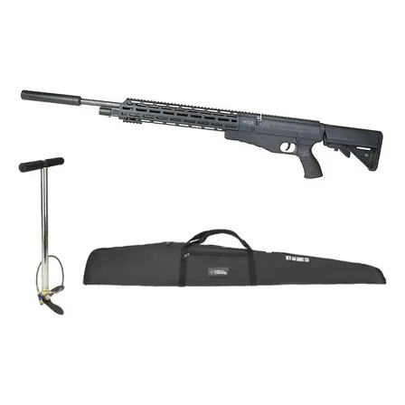 Carabina Pcp G850t 5.5mm Black - Qgk + Bomba + Capa