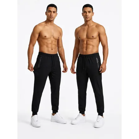 Kit 2 Calça Jogger Slim Masculina Dry Fit Academia Treino