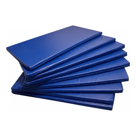 Colchonete 98 X 50 X 3 Academia Yoga Ginastica Azul