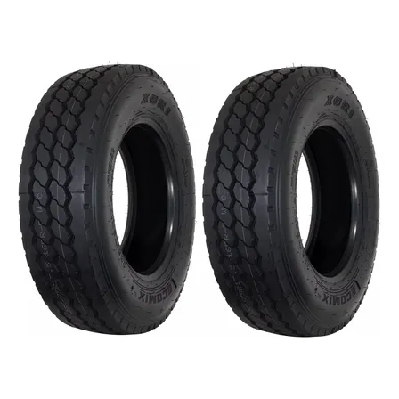 Kit 2 Pneu Aro 17.5 235/75r17.5 Xbri Ecomix 143/141j