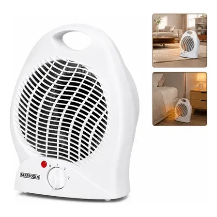 Aquecedor De Ar Elétrico Portatil De Ambiente 110v Ou 220v
