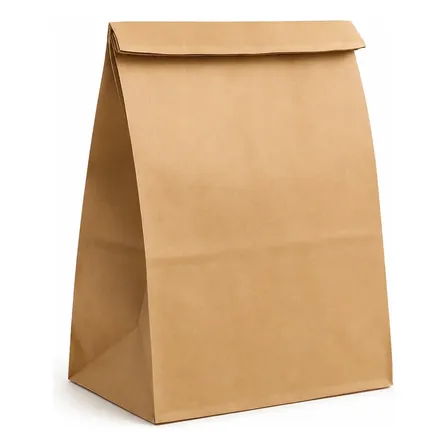 Saco Papel Kraft Delivery 100un Lanches Sushi Salgados