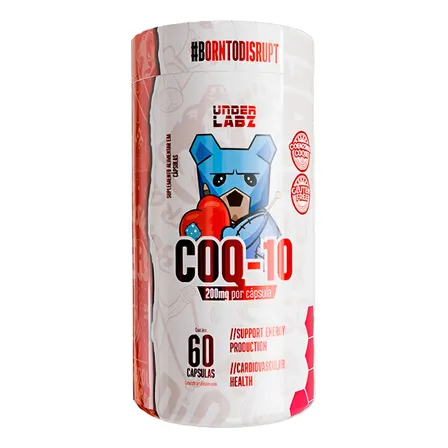 Coenzima Q10 Under Labz Coq10 200mg Por Cápsula 60 Cáps
