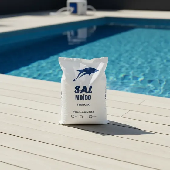 Sal Especial Para Piscinas Todos Geradores 25kg