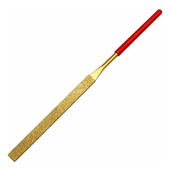 Lima Diamantada 140mm D126 Chata Paralela Titânio