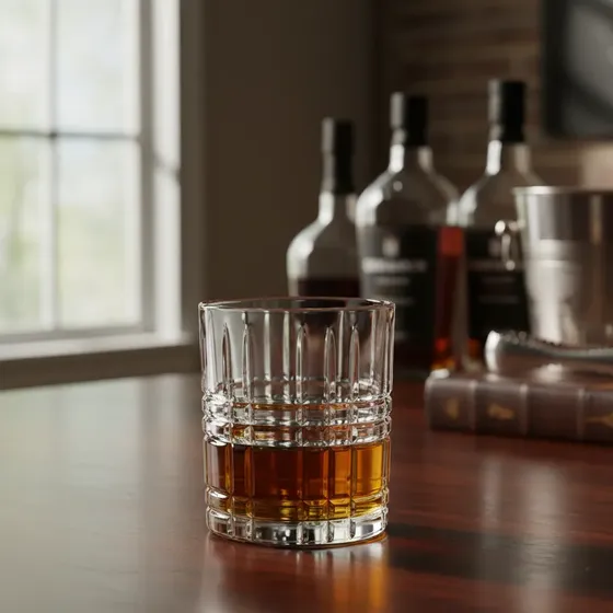Jogo 6 Copos Para Whisky Drink Luxo Old Fashion Vidro 240ml