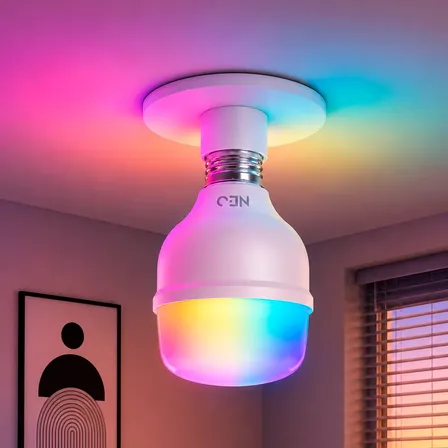 Lampada Smart Bulbo Hp 40w 2700k/6500k Rgb E27 Neo By Avant