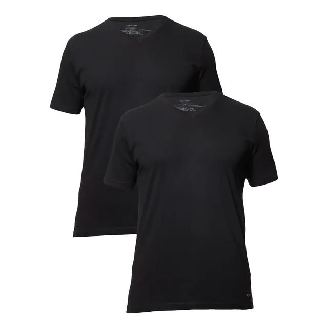 Kit Com 2 Camisetas Masculina Crew-neck Calvin Klein