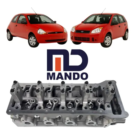 Cabeçote Fiesta Ka 1.0 8v Flex Zetec Rocam 109mm 2006 A 2014