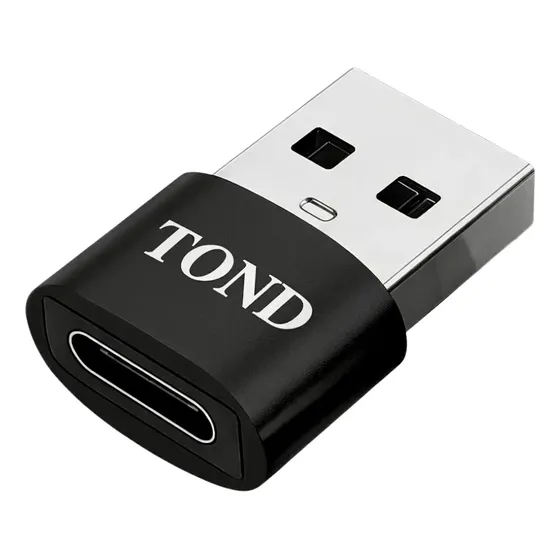 Adaptador Usb-c 3.1 Para Usb-a Carregamento Rápido Otg Tond