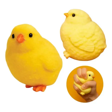 Brinquedo Squishy Fofo Pintinho De Apertar Alívio Estresse