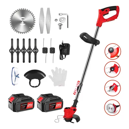 Roçadeira Elétrica Aparador De Grama 800w Extra Potente
