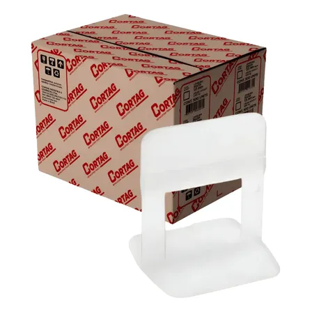 Kit C/1000 Espaçador Nivelador De Piso Slim 2,0mm Cortag