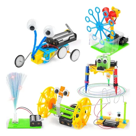 Cadina Brinquedo De Blocos Científicos De Robótica Stem