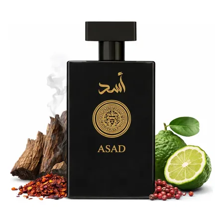 Perfume Arabe Masculino Asad Isabelle La Belle 100ml Eau De Parfum Fragrância Intensa Oriental Amadeirado