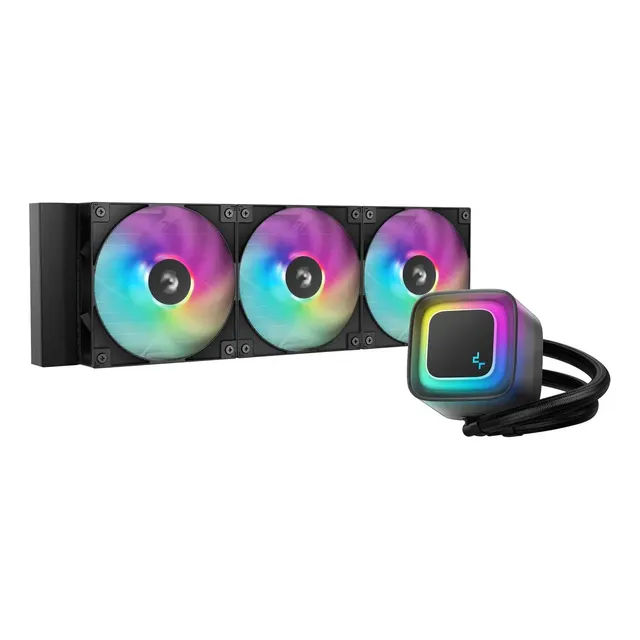 Water Cooler Deepcool Le360 V2 Argb 360mm Preto Anti Leak