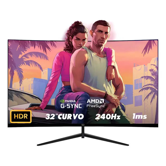 Monitor Gamer 32 Curvo 240hz 1ms Full Hd Hdmi Display Port