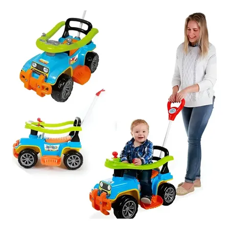 Carrinho Infantil Passeio Jip Jip Quadriciclo Andador Color
