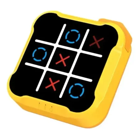 Brinquedo Jogo Da Velha Digital Eletrônico Portatil 4x1