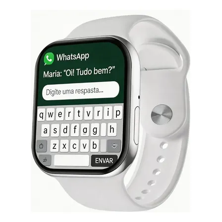 Smartwatch Feminino Mini 38mm 2026 Amoled Pro Nfc + Whatsap