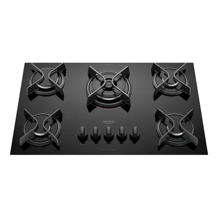 Cooktop 5 Bocas Dako Supreme Tripla Chama Preto Bivolt