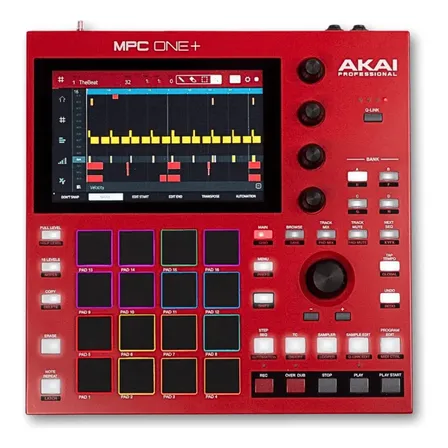Akai Mpc One + Sampler E Sequenciador Usb Midi 16 Gb 16 Pads