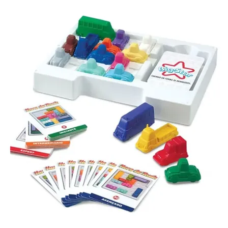 Hora Do Rush Jogo Educativo Infantil Desafio Lógico 57 Peças