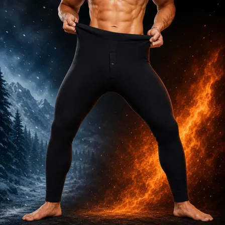 Calça Térmica Masculina Segunda Pele Compressão Frio Intenso
