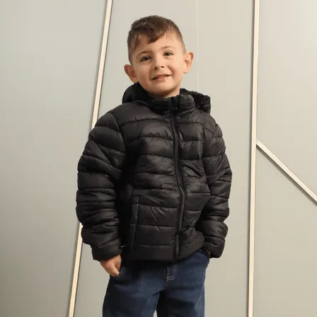 Jaqueta Bobojaco Infantil Menino Peluciada Criança De Frio