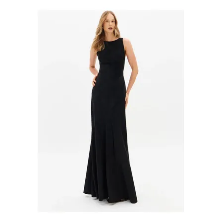 Vestido Super Midi De Suede