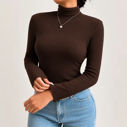 Blusa Feminina Cacharrel Flanelada Térmica Básica Manga Long