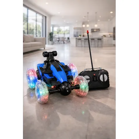 Carrinho Controle Remoto 360° Led Acrobático Stunt 7 Funções