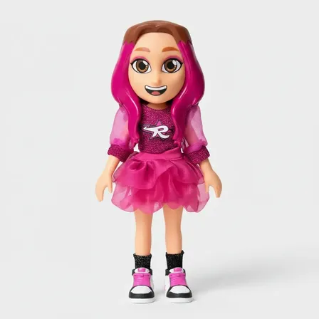 Boneca Emily Vick Musical Turma Dos Rosa Youtuber Babybrink