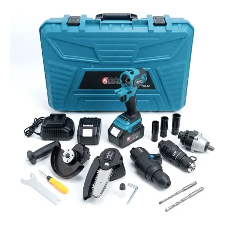 Kit Ferramentas 5 Em 1 Com 2 Baterias 48v K Nakasaki Bivolt