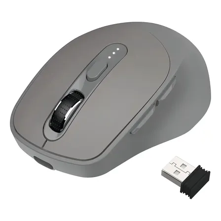 Mouse Sem Fio X7 Bluetooth 2.4ghz Recarregável Ergonômico
