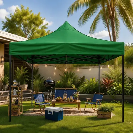 Tenda Sanfonada Gazebo 3x3 Articulada Pesca Praia Camping