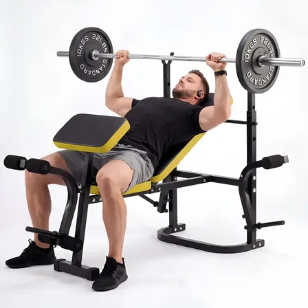 Banco De Supino De Musculação Academia Em Casa Ginástica
