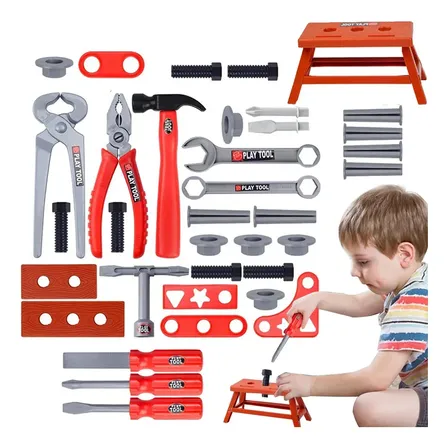 Kit Ferramentas De Brinquedo Infantil 38 Peças