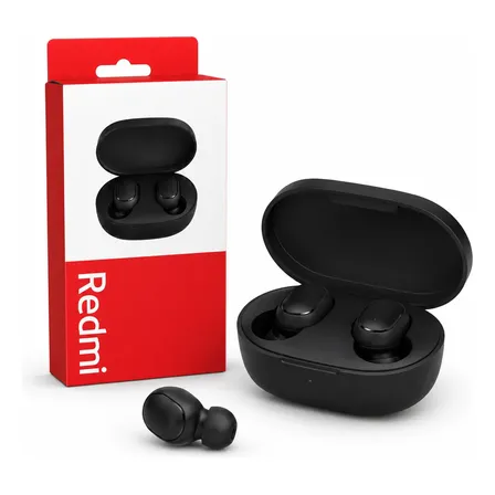 Fone De Ouvido Original Xiaomi Redmi Airdots 2 Preto Preto