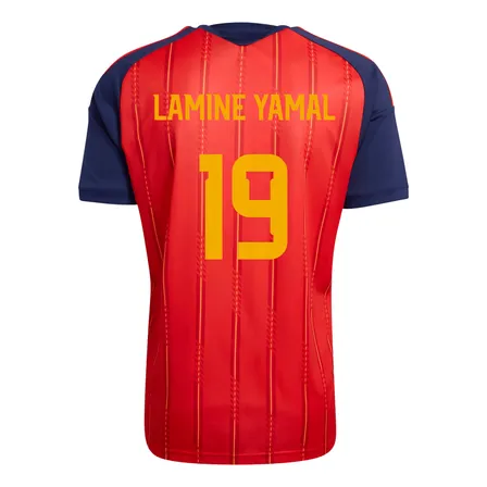 Camisa Do Nome Yamal 2026 Cup Espana Torcedor Masculina