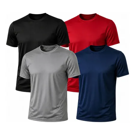 Kit 4 Camisetas Dry Fit Masculinas Academia E Treino Corrida