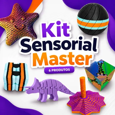 Kit Sensorial Master Neurosense 6 Produtos Anti Ansiedade