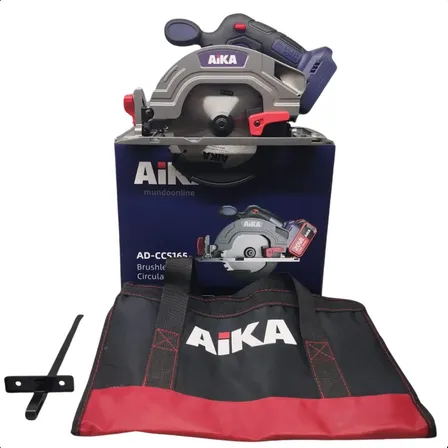 Serra Circular Sem Fio Aika 20v Brushless - Só Máquina Mz Violeta-escuro 127/220v 50hz/ 60hz