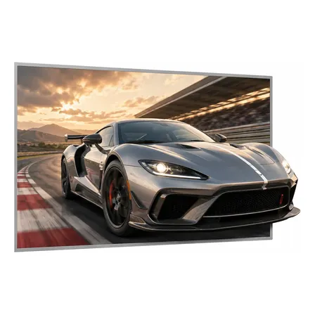Tela De Projeção Anti-reflexo 100 Pol 4k Cinza Home Theater