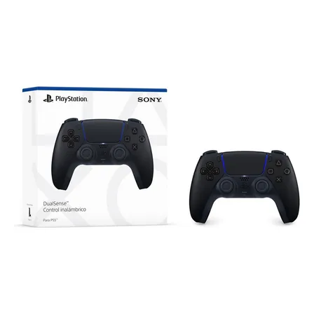 Controle Joystick Sem Fio Sony Playstation 5 Dualsense Black Preto