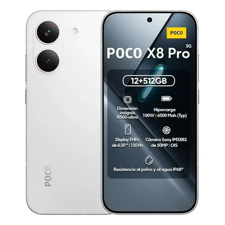 Xiaomi Poco X8 Pro 512gb 12gb Ram Lançamento 2026 Com Nfc