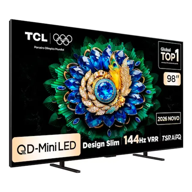Smart Tv 98 98a400m 4k Qd-mini Led Google Tv 144hz Tcl