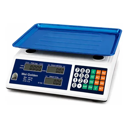 Balança Comercial Digital 40kg Bivolt Profissional