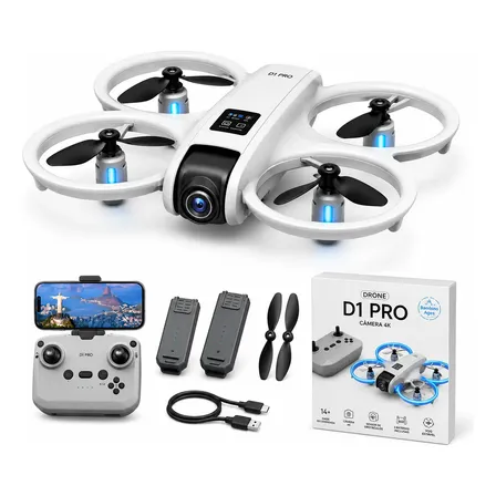 Drone 4k Mi Neo D1 Pro 2026 + 2 Baterias Sensor De Obstáculo